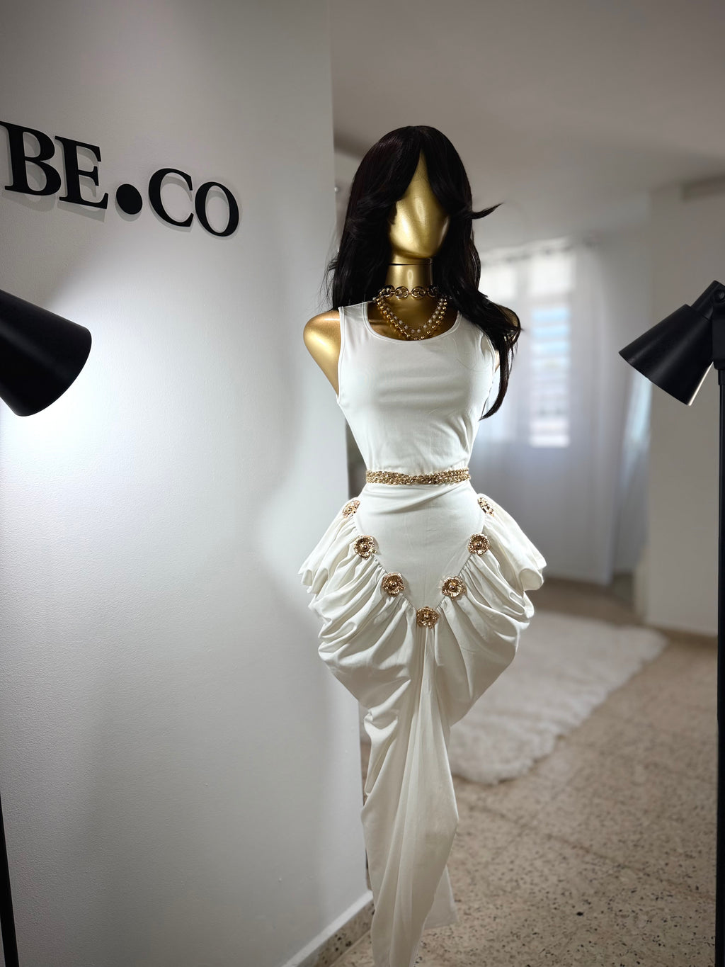 Imán Ivory Dress