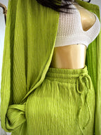 Rhinestone Lime Set (bralette no incluido )