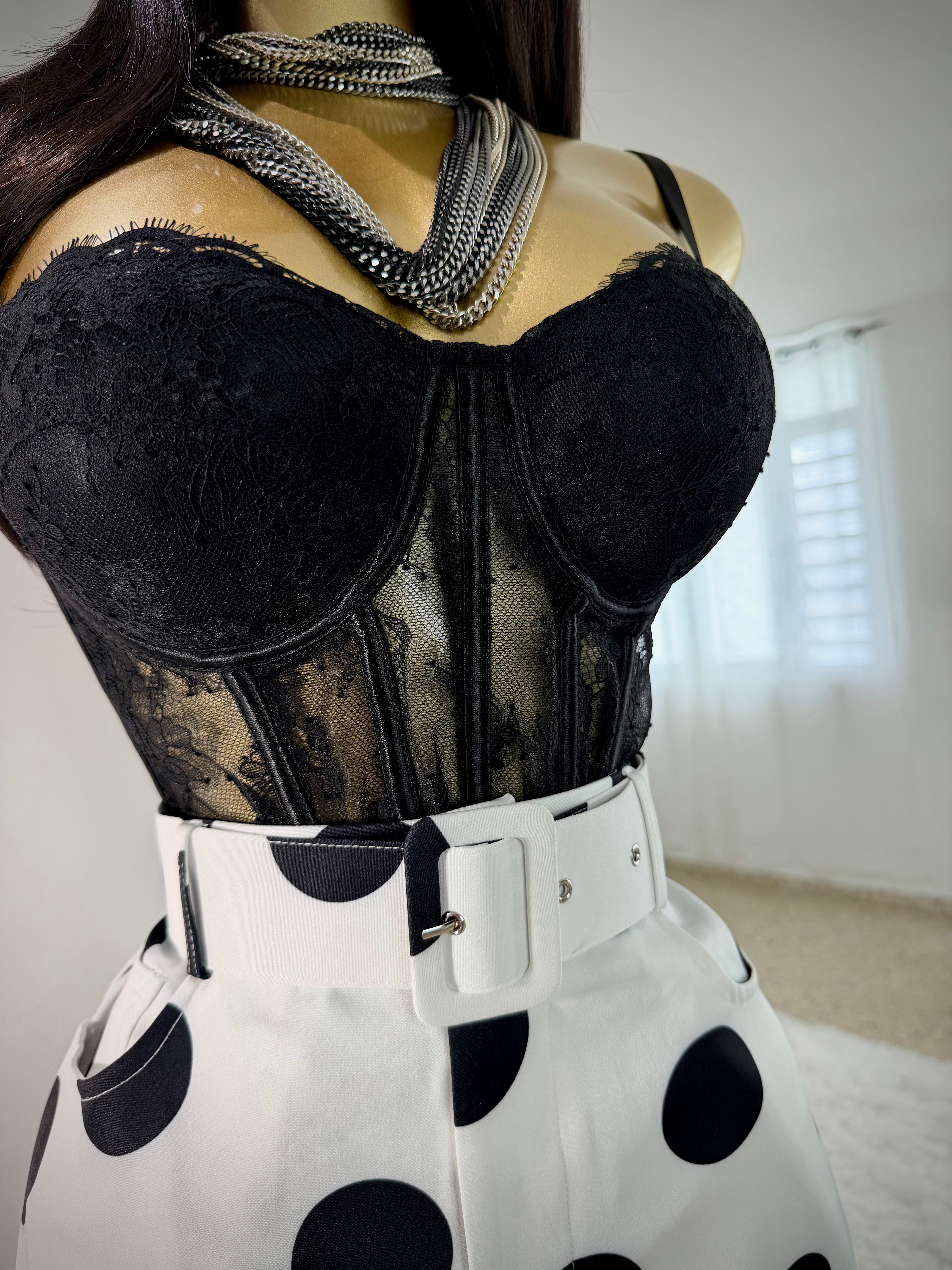 Sculpted Silhouette Corset NEGRO 🖤