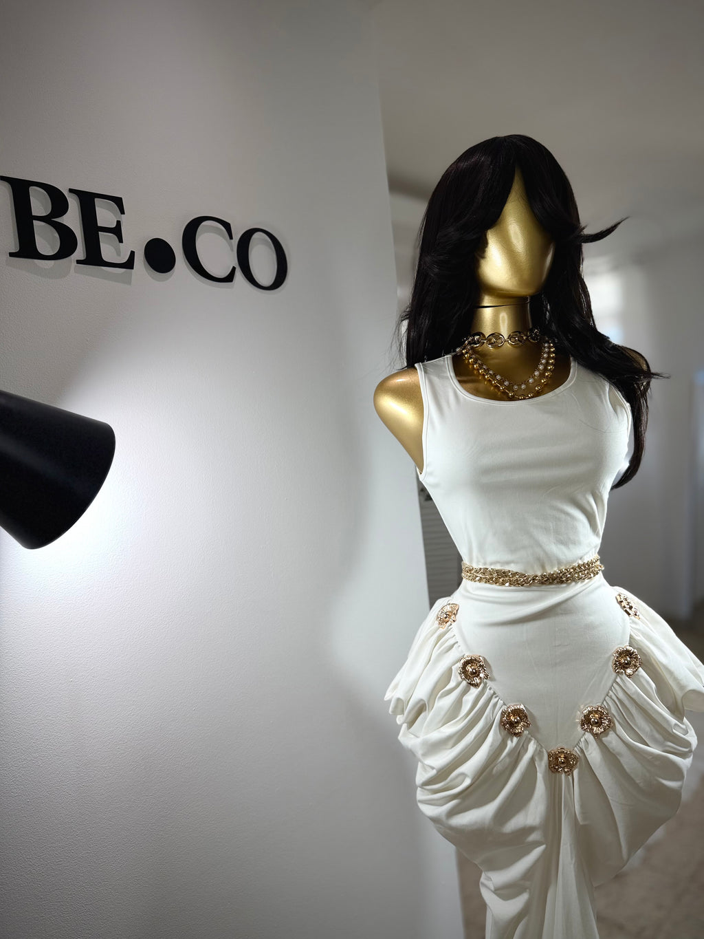 Imán Ivory Dress