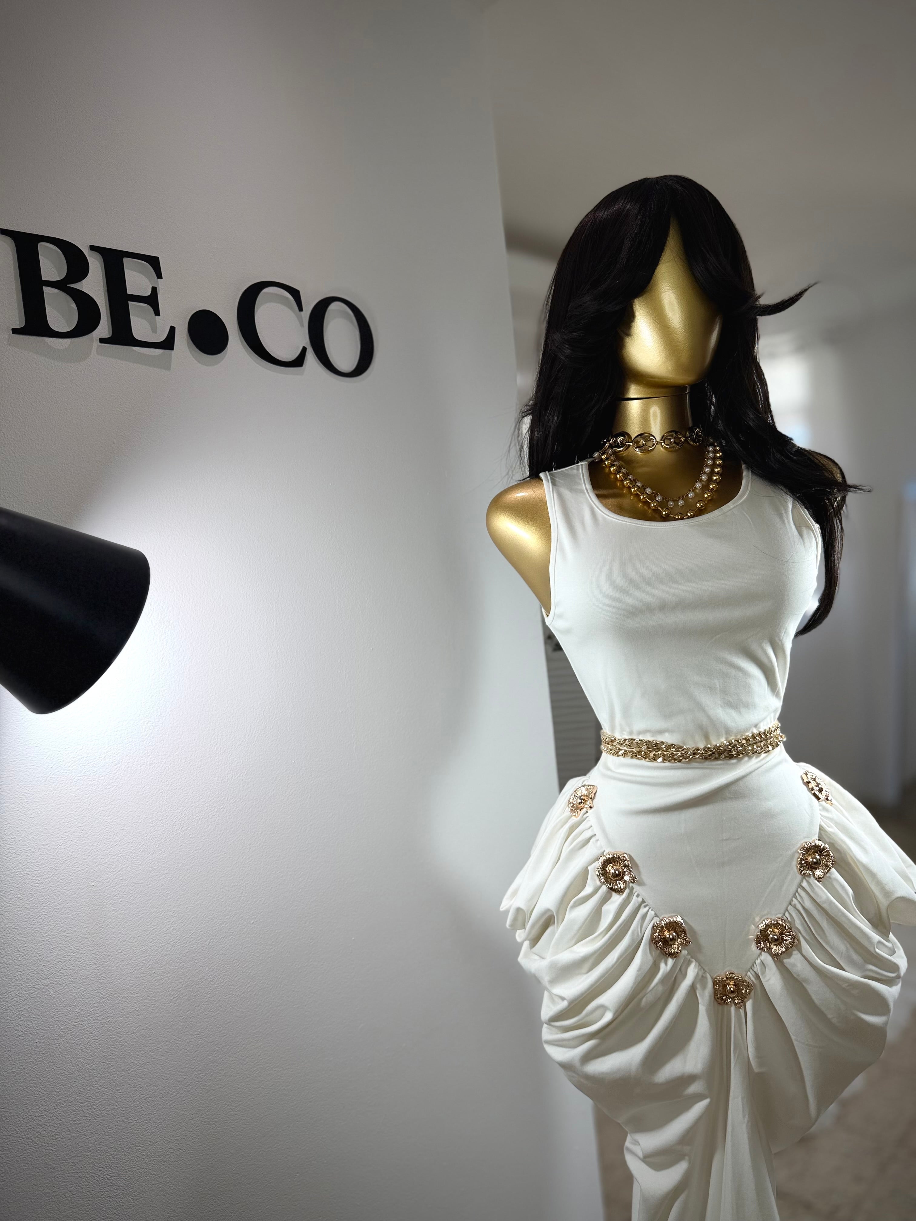 Imán Ivory Dress