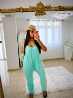 lounger blue overalls