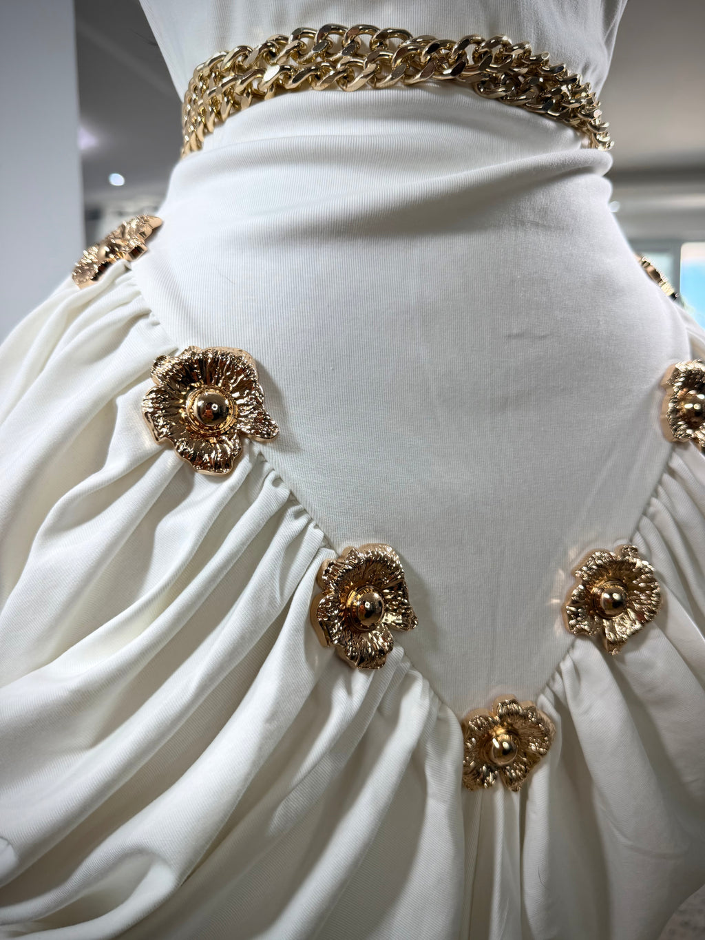 Imán Ivory Dress