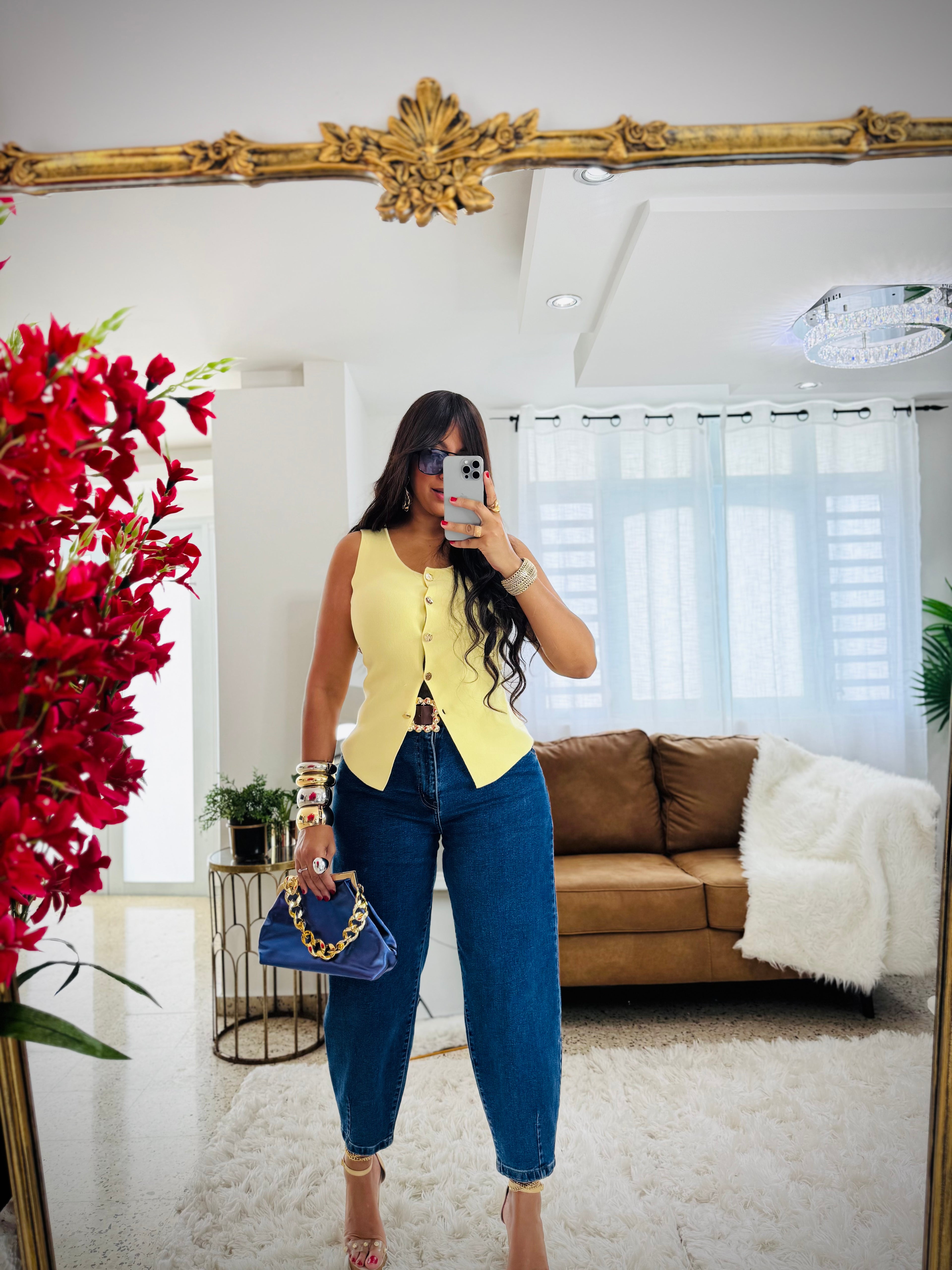 Butter Yellow Vest