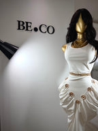 Imán Ivory Dress